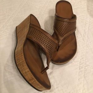 Clarks Wedge Sandals